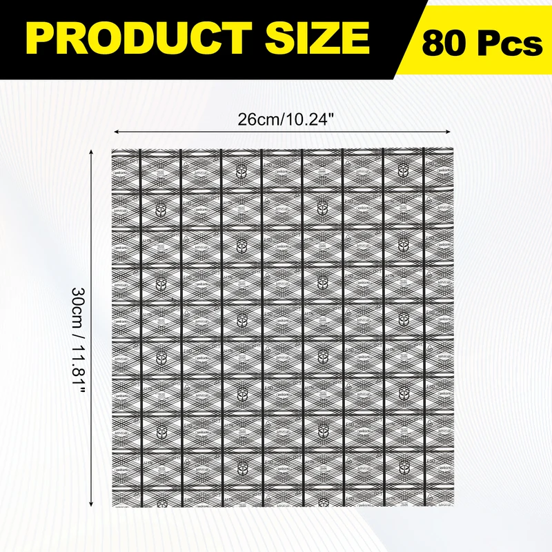 80pcs 10" x 12" Anti Static Bags PE Open Top ESD Shielding Antistatic Bag