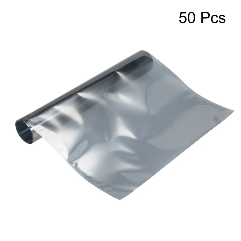 50 PCS Anti Static Bag Shield Shielding Bag, Flat Open Top, 11.8" x 23.6"