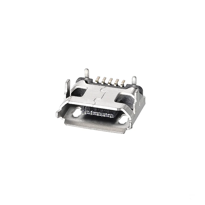 10PCS Micro USB Female Socket Connector 5-Pin Replacement Adapter
