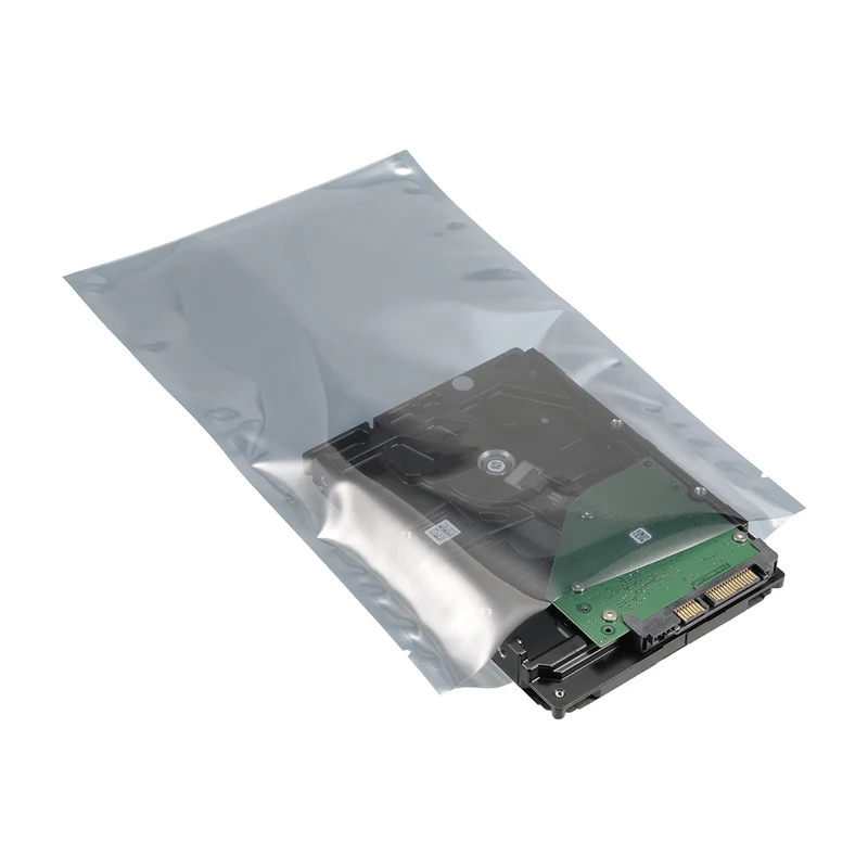 50 PCS Anti Static Bag Shield Shielding Bag, Flat Open Top, 6.3" x 10.2"