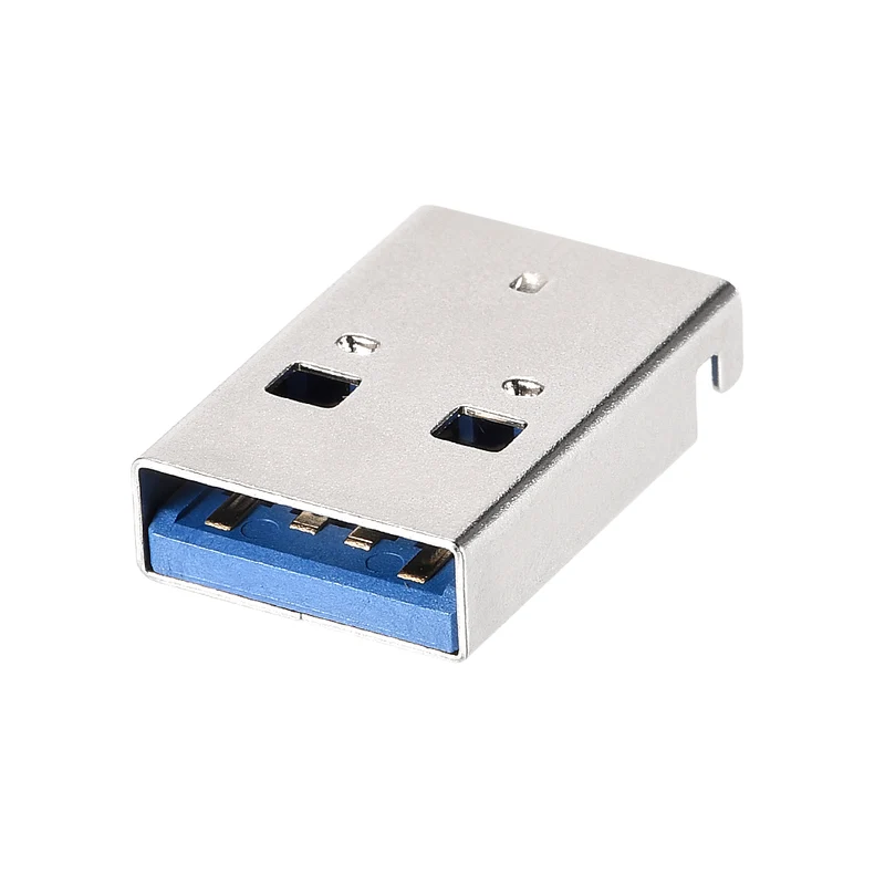 10PCS USB 3.0 Type A Male Socket Connector Jack Port, 9-Pin 180 Degree SMT, Repair Replacement Adapter