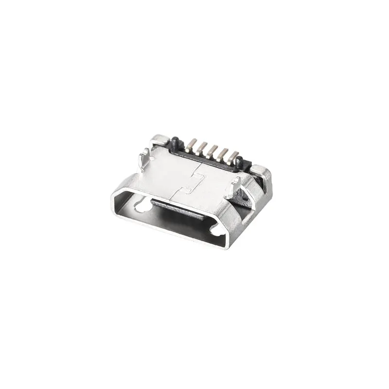 10X Micro USB Female Socket Connector , 5-Pin 180 Degree, Repair Adapter