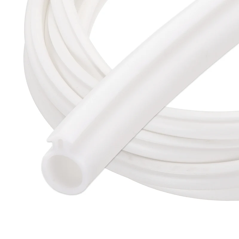 Kerf Weather Stripping Seal Strip TPE 3/8" Wide Bulb for 3/16" Slot 13Ft White