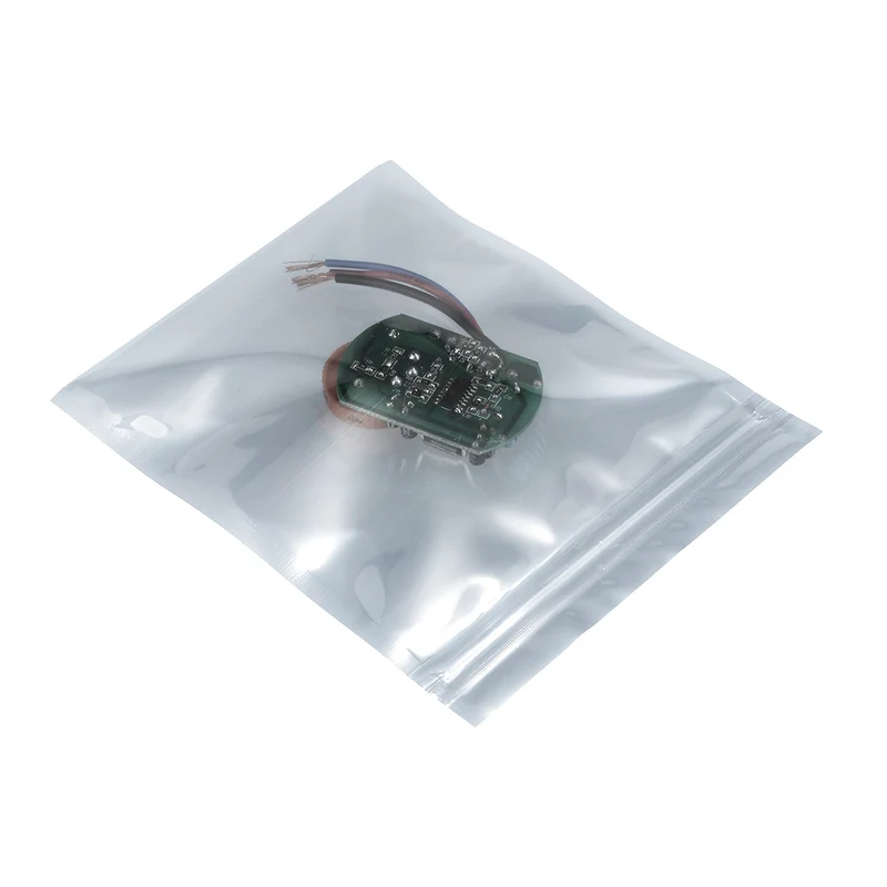 Anti Static Resealable Shielding Bag, 120x150mm/5x6 inch, Protective Antistatic Bag, for Store HDD SSD Laptop Hard Drives Memory Card, Electronic Devices, 25pcs