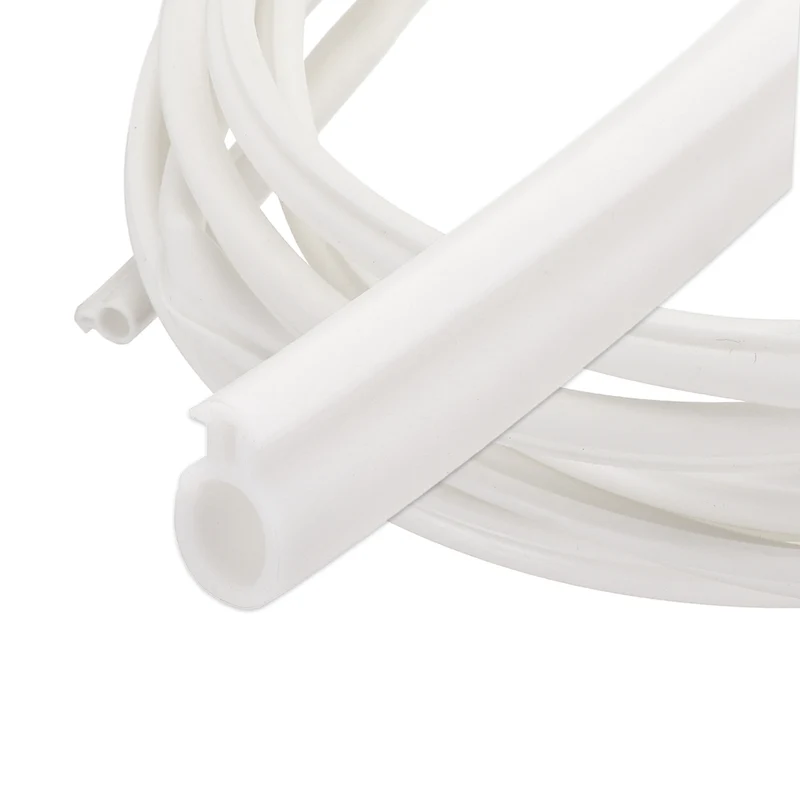 Kerf Weather Stripping Seal Strip TPE 9/32" Wide Bulb for 3/16" Slot 13Ft White