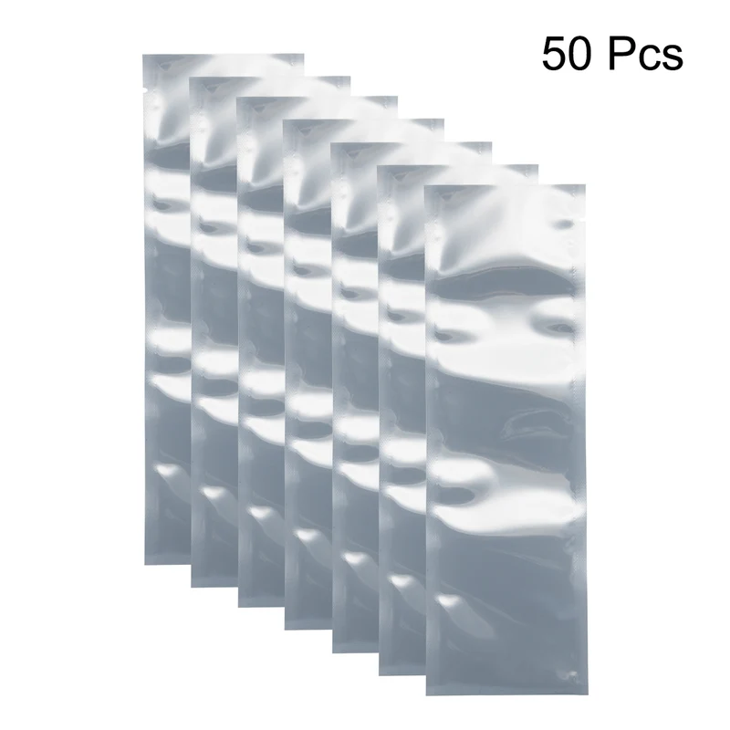 50 PCS Anti Static Bag Shield Shielding Bag, Flat Open Top, 3" x 9.4"