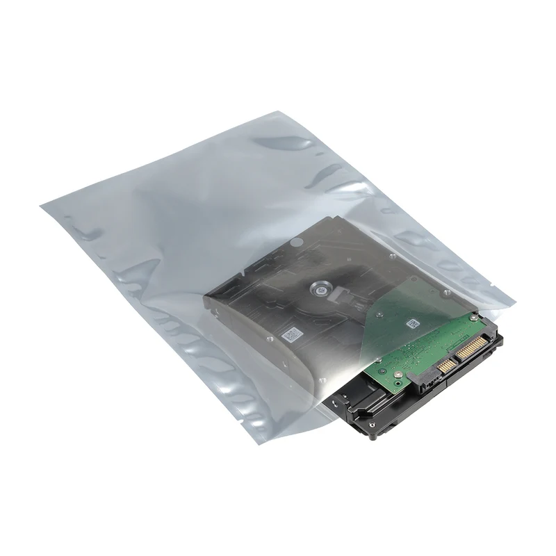 100 PCS Anti Static Bag Shield Shielding Bag, Flat Open Top, 7.1" x 9.8"