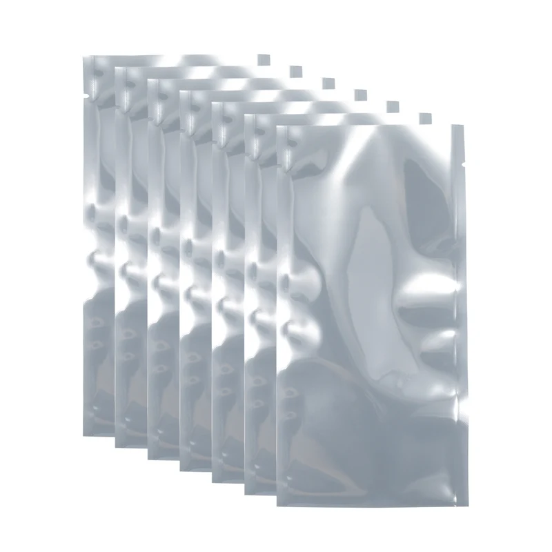 50 PCS Anti Static Bag Shield Shielding Bag, Flat Open Top, 3.9" x 7.9"