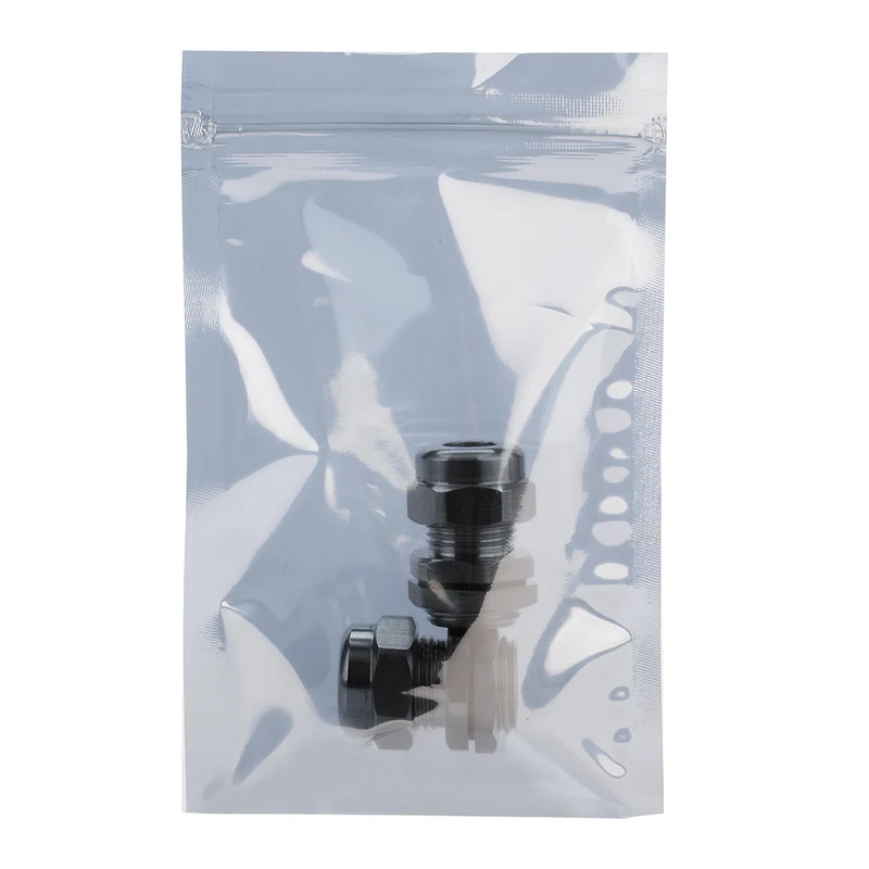 100Pcs 3.2"x4.7"/80x120mm Anti-Static Zip Lock Shielding Bag for HDD And Electronic Device