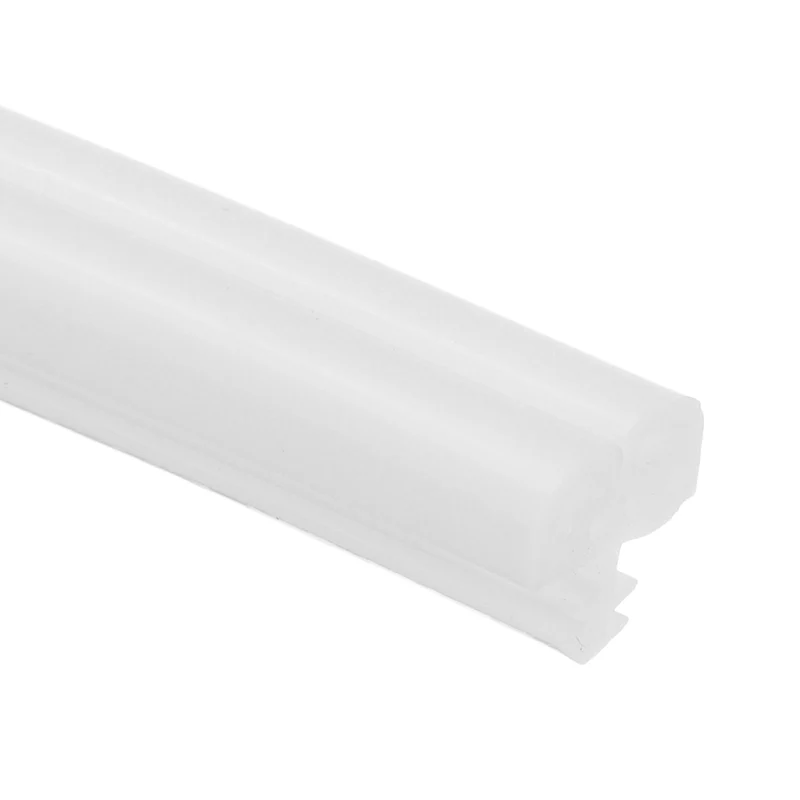 Kerf Weather Stripping Seal Strip (16.4ft x 11/32") - B Shape Kerf, White
