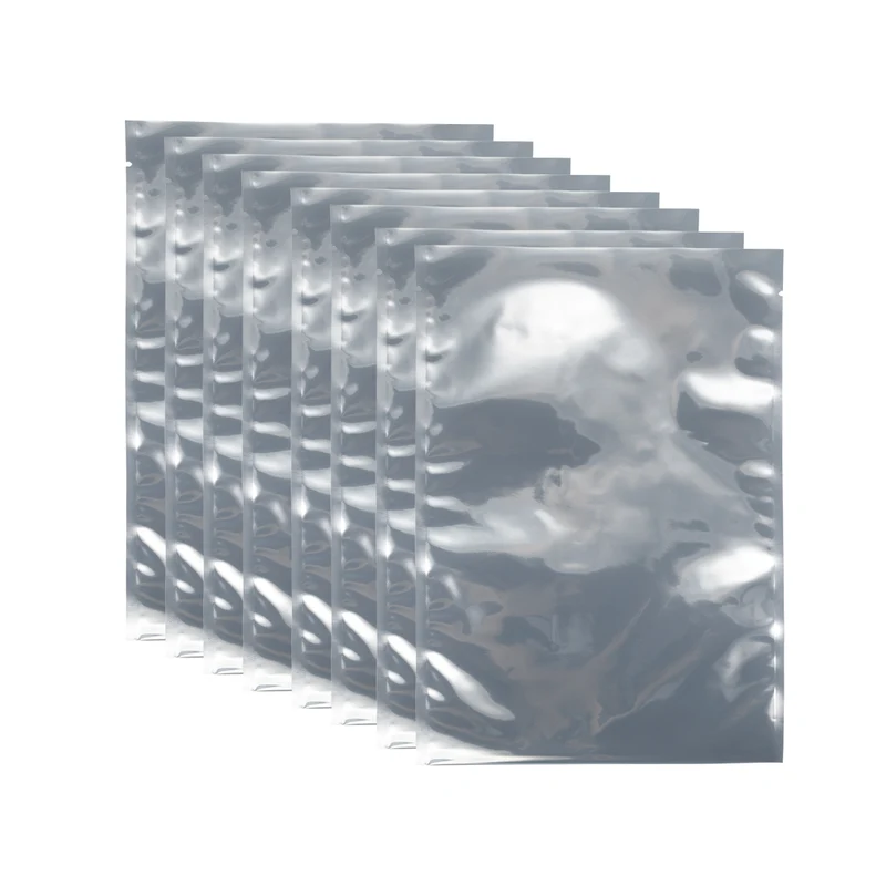 100 PCS Anti Static Bag Shield Shielding Bag, Flat Open Top, 7.5" x 10.6"