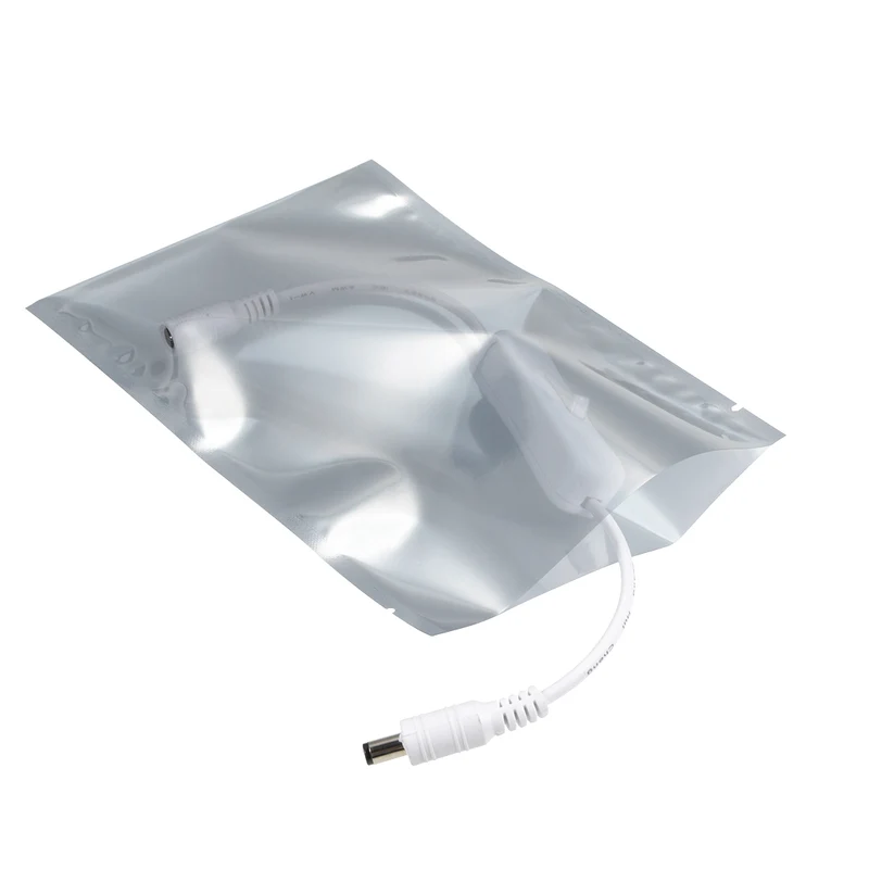 100 PCS Anti Static Bag Shield Shielding Bag, Flat Open Top, 4.9" x 7.1"