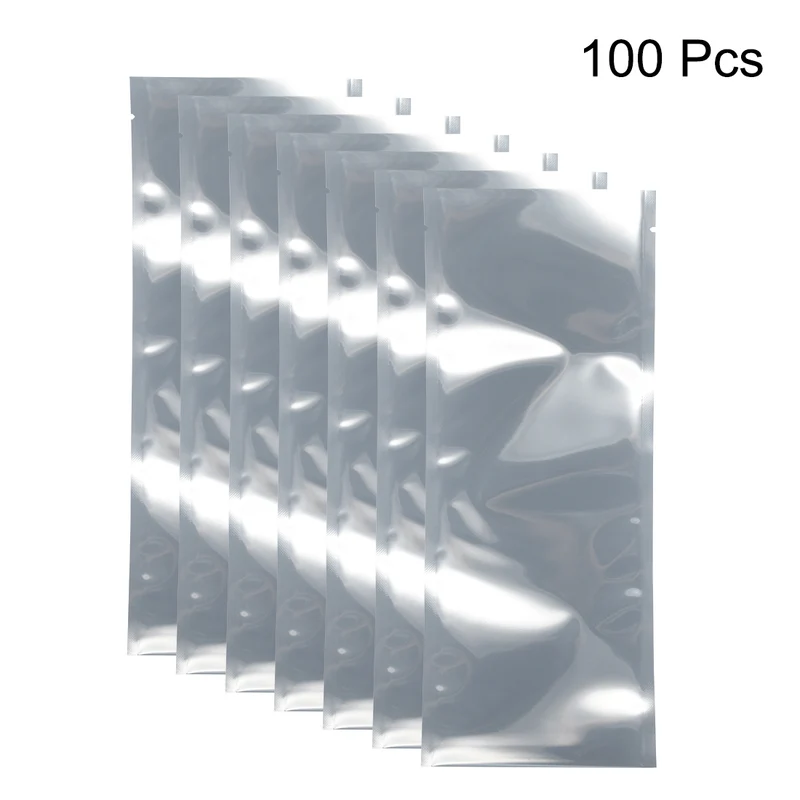 100 PCS Anti Static Bag Shield Shielding Bag, Flat Open Top, 3.9" x 9.8"