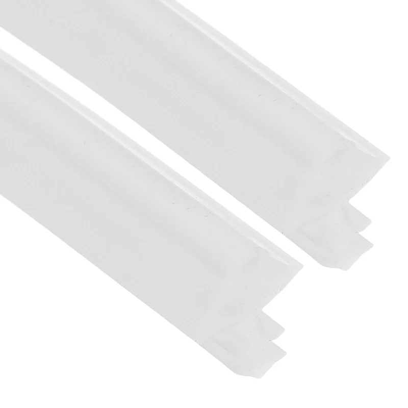 Kerf Weather Stripping Seal Strip (16.4ft x 11/32") - 2Pcs Tree Kerf, White