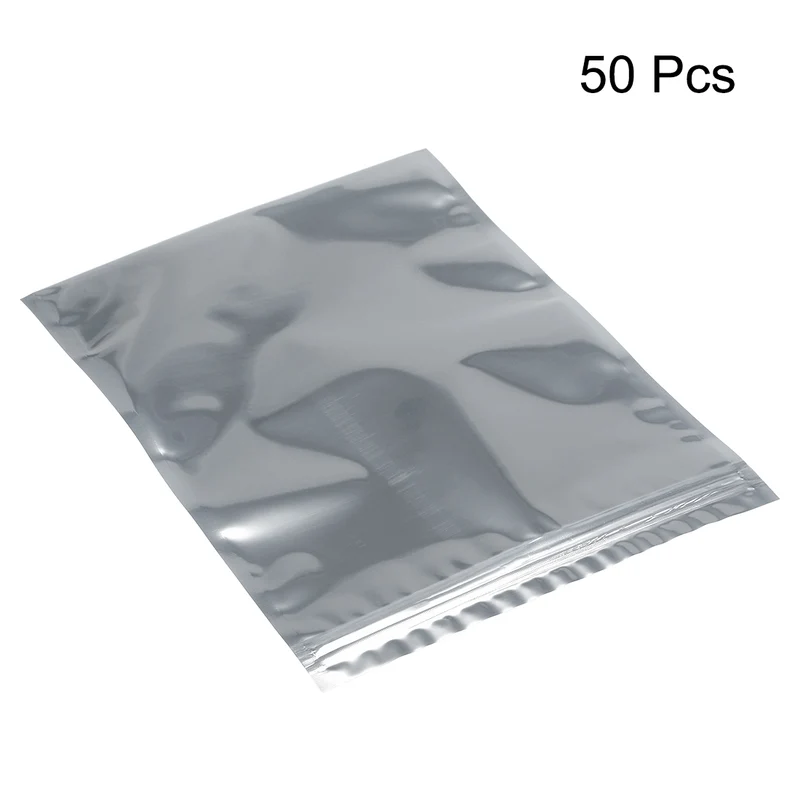 Anti Static Shielding Bag, 175x230mm/7x9 inch, for Electronic Devices, 50pcs