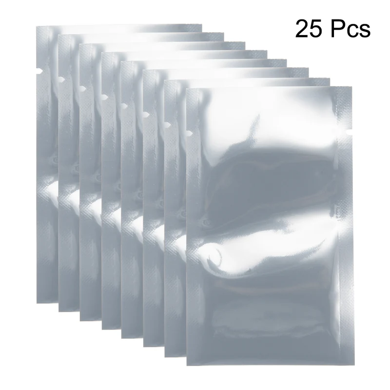 25 PCS Anti Static Bag Shield Shielding Bag, Flat Open Top, 2.4" x 3.9"