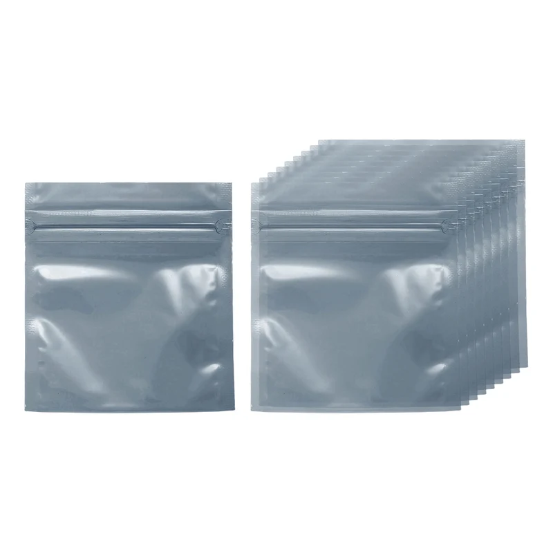 30pcs 3.5" x 3.1" Antistatic Bags Resealable ESD Shielding Bag