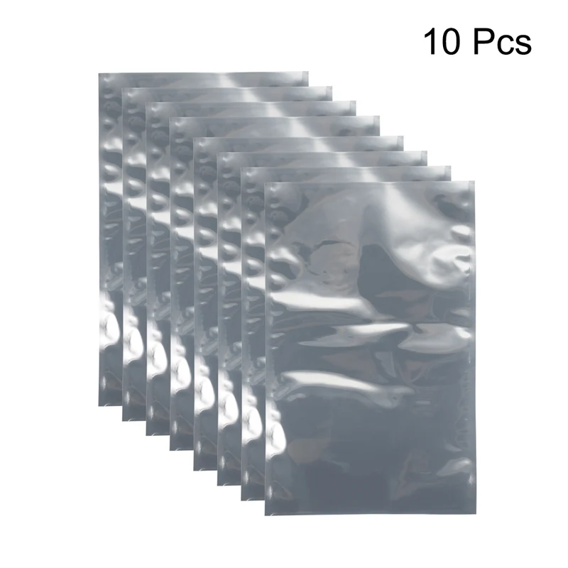 10 PCS Anti Static Bag Shield Shielding Bag, Flat Open Top, 7.5" x 11.8"