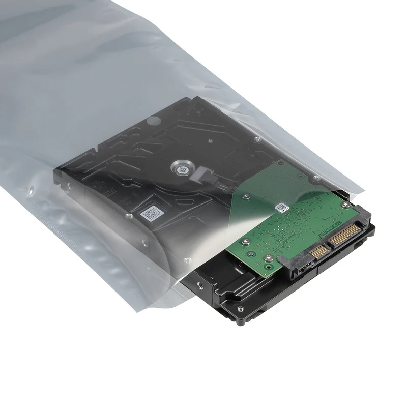 50 PCS Anti Static Bag Shield Shielding Bag, Flat Open Top, 6.3" x 15.7"