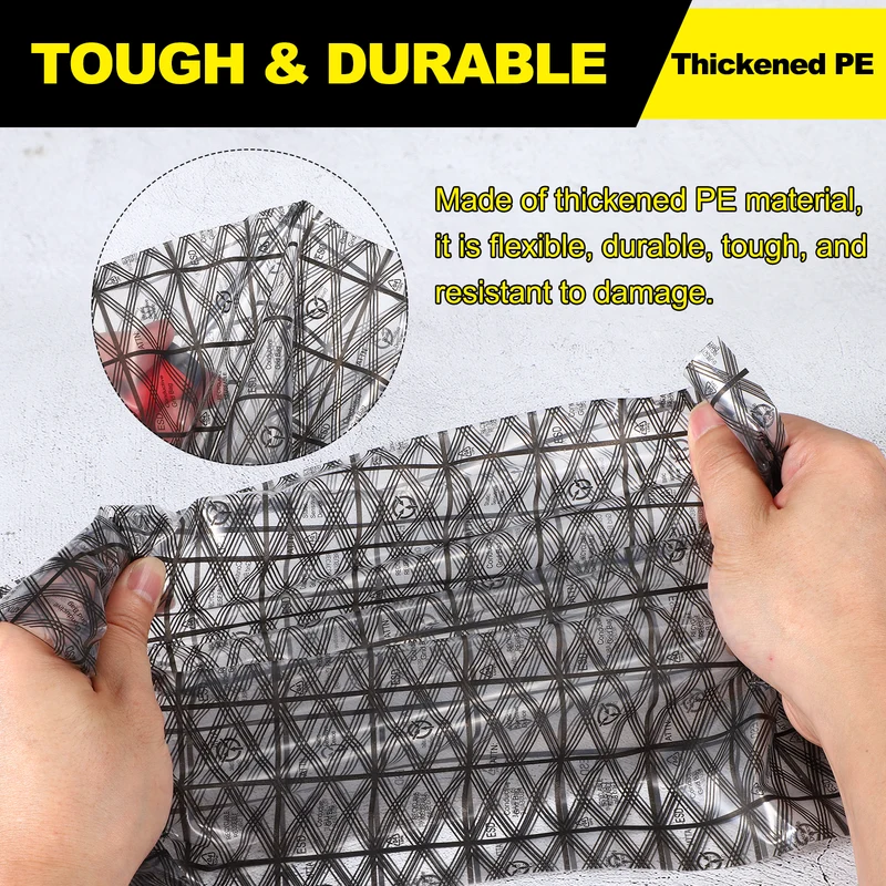 40pcs 6" x 9" Anti Static Bags PE Open Top ESD Shielding Antistatic Bag