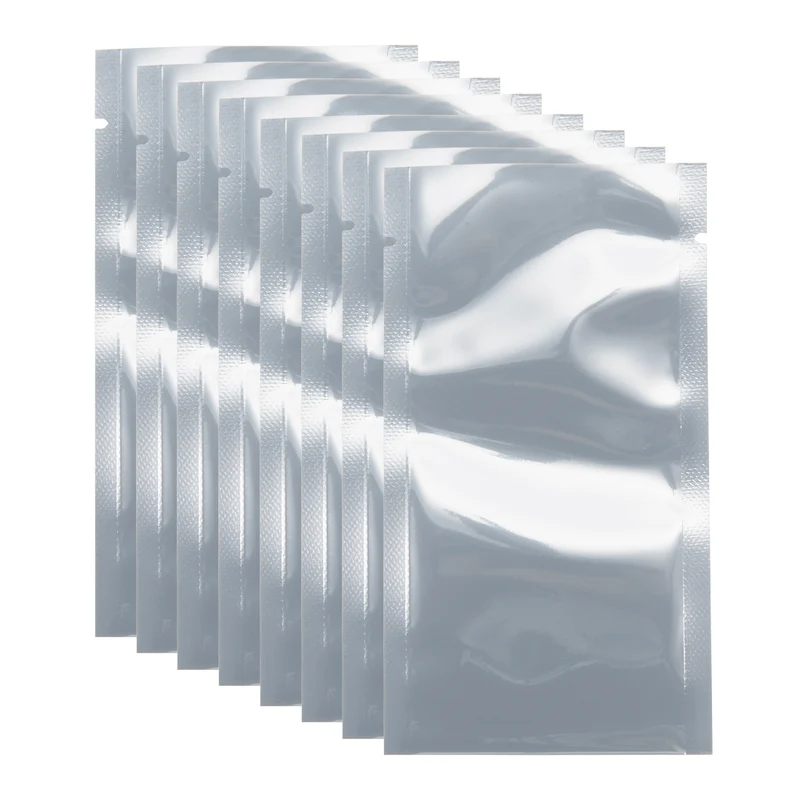 100 PCS Anti Static Bag Shield Shielding Bag, Flat Open Top, 2.6" x 4.7"