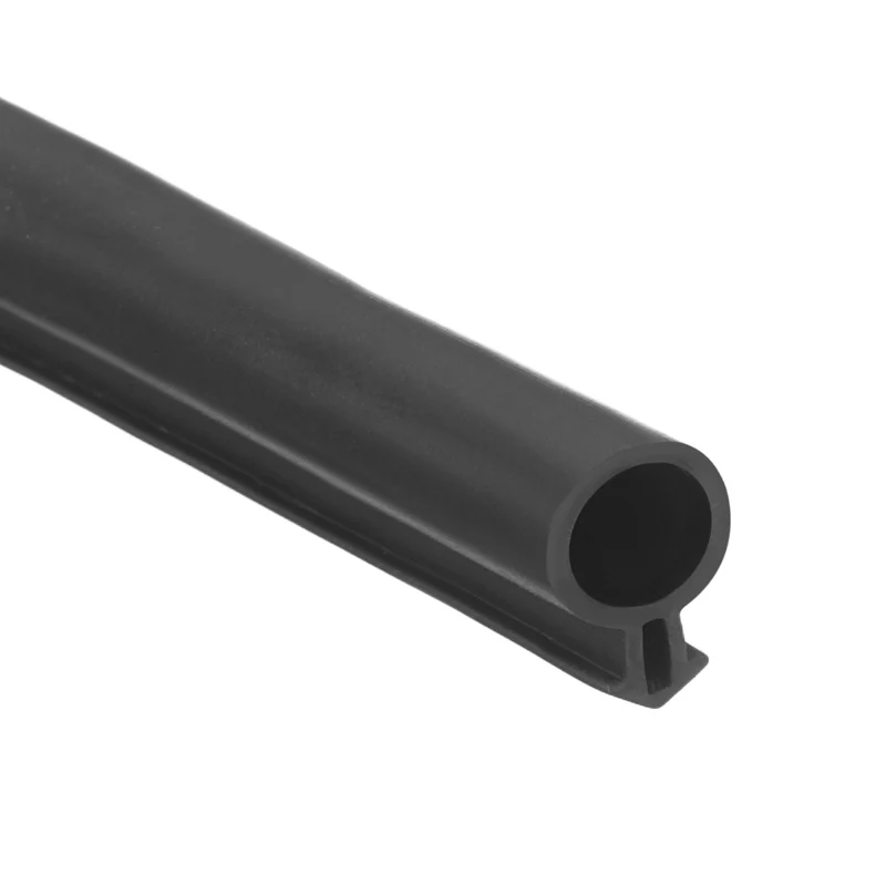 Kerf Weather Stripping Seal Strip (19.68ft x 5/16") - Bulb Bubble Kerf, Black