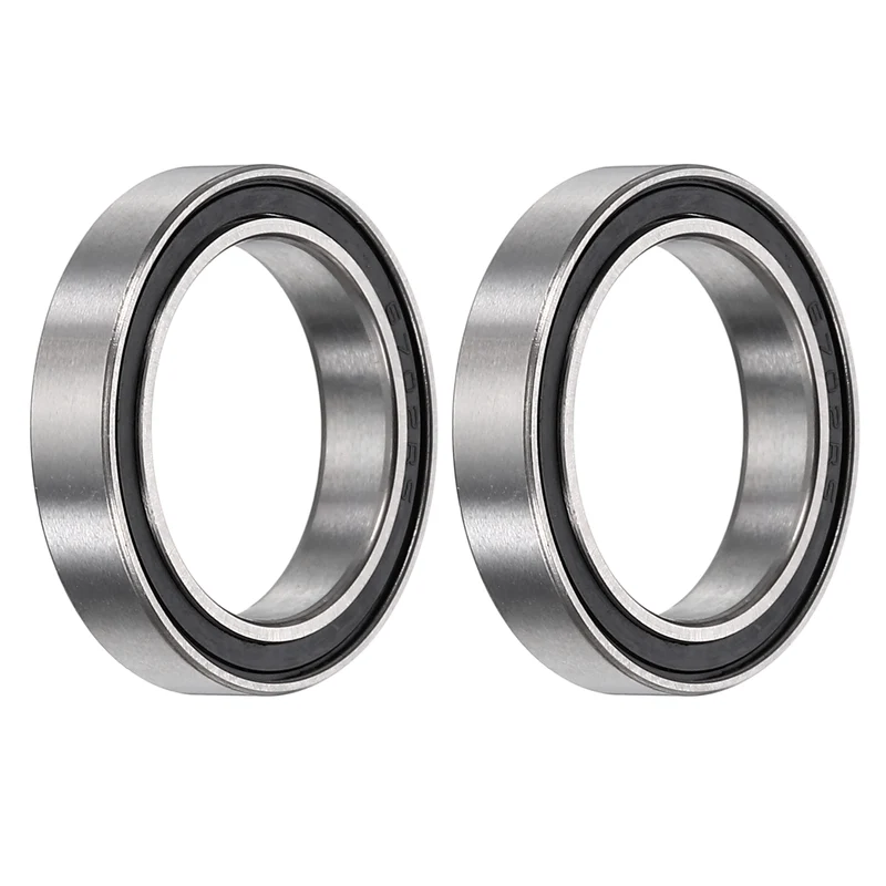 2Pcs 6702-2RS Deep Groove Ball Bearings 15x21x4mm ZV4 Level ABEC7 Precision