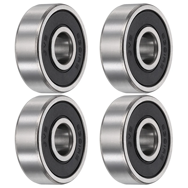 4Pcs 6301-2RS Deep Groove Ball Bearings 12x37x12mm ZV4 Level ABEC7 Precision