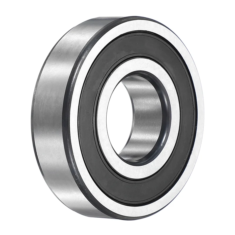 1Pcs 6306-2RS Deep Groove Ball Bearing, 30x72x19 mm Double Rubber Seal Bearing