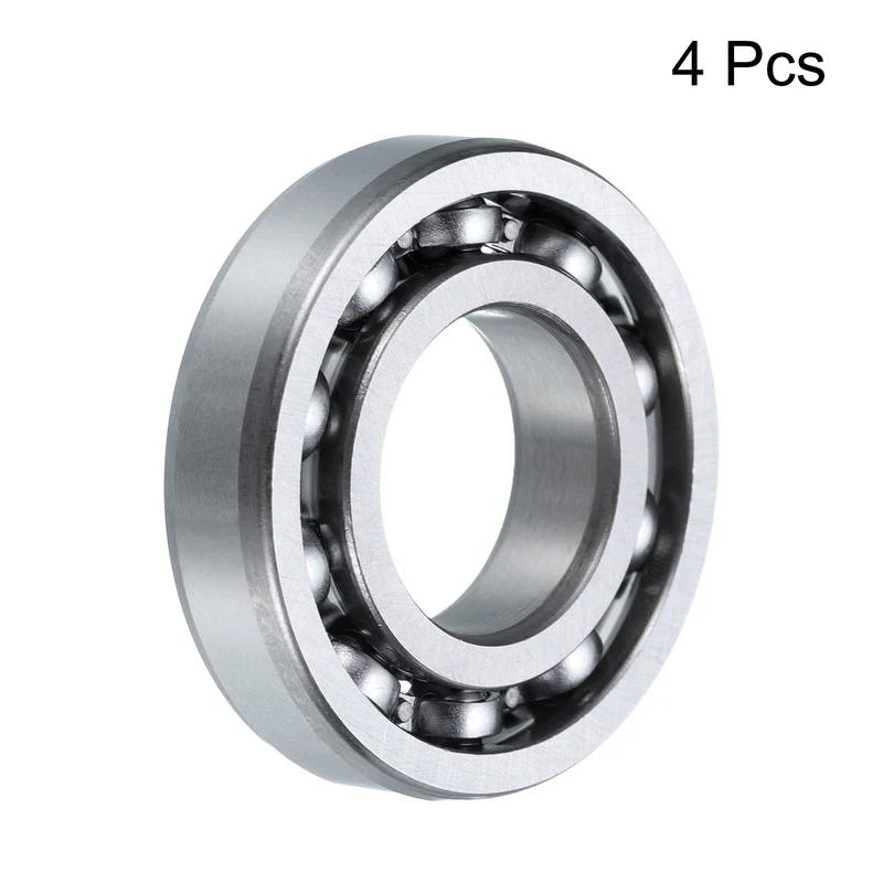 4 Pcs 16003 Deep Groove Ball Bearing, 18x35x8 mm Double Sealed Bearing Z0