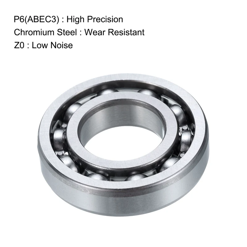 4 Pcs 16003 Deep Groove Ball Bearing, 18x35x8 mm Double Sealed Bearing Z0