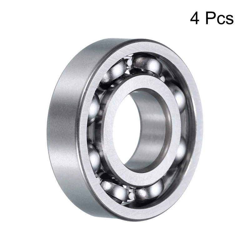 4 Pcs 16001 Deep Groove Ball Bearing, 12x28x7 mm Double Sealed Bearing Z3