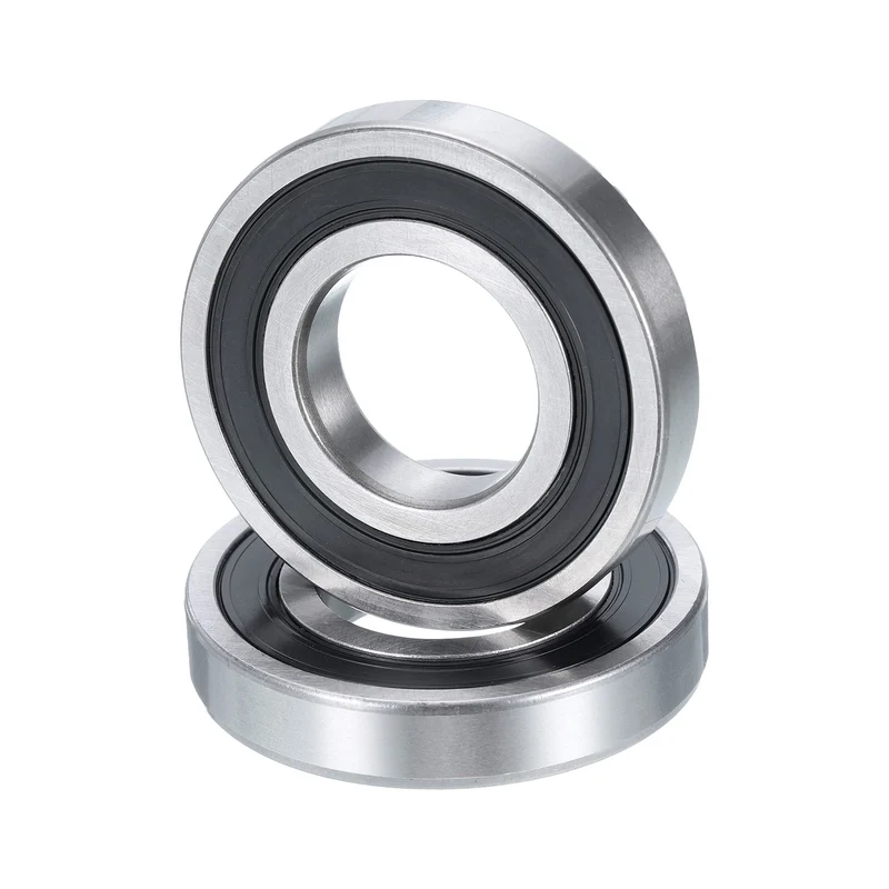 4 Pcs 16004-2RS Deep Groove Ball Bearing, 20x42x8 mm Double Sealed Bearing Z3