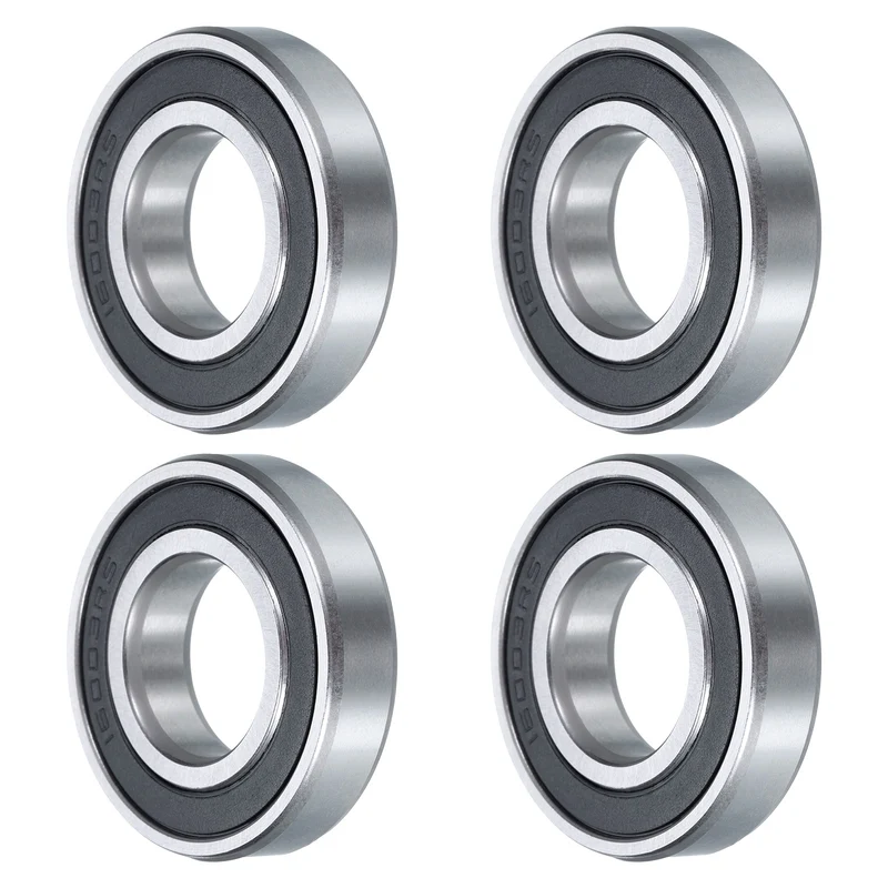 4Pcs 16003-2RS Deep Groove Ball Bearing 18x35x8mm Double Sealed Bearing Z0