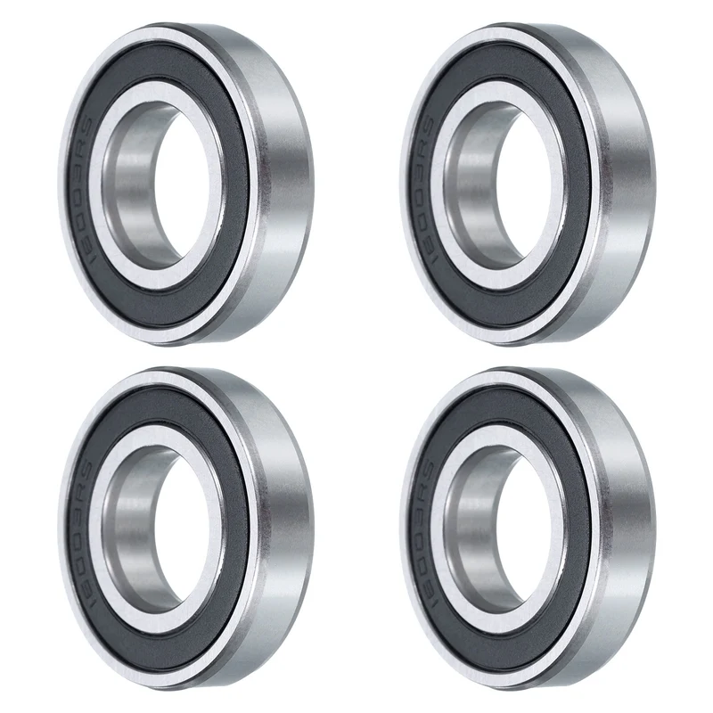 4Pcs 16002-2RS Deep Groove Ball Bearing 15x32x8 mm Double Sealed Bearing Z0