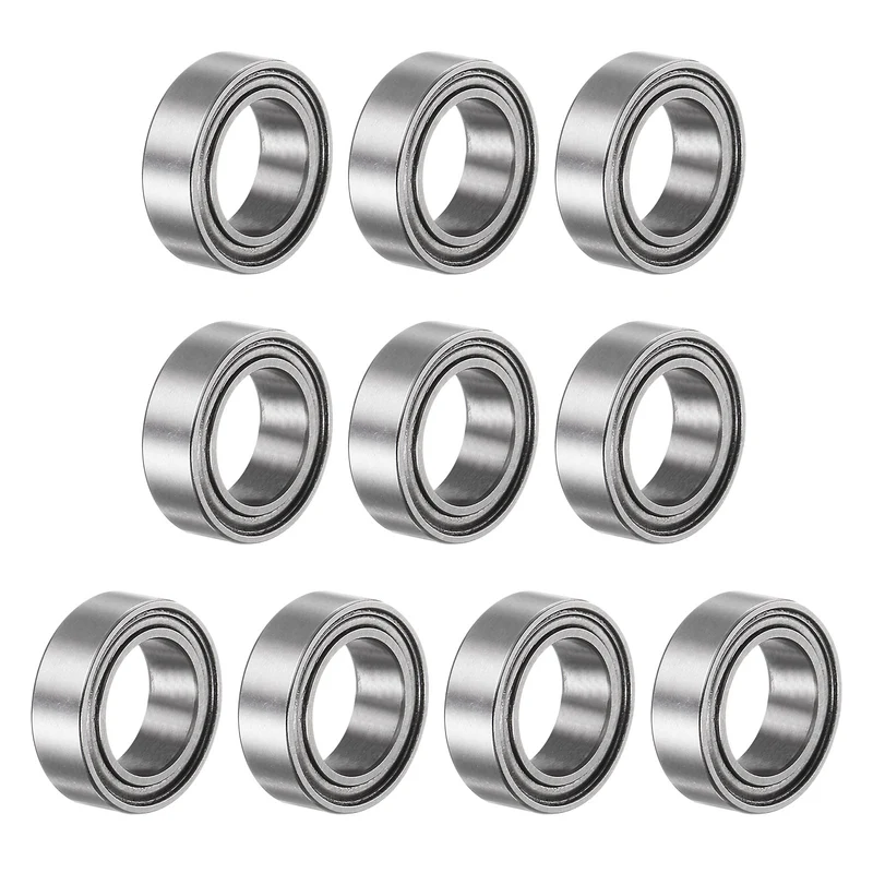 R1810ZZ Deep Groove Ball Bearing 10pcs 5/16"x1/2"x5/32" Z2 Double Steel Shielded