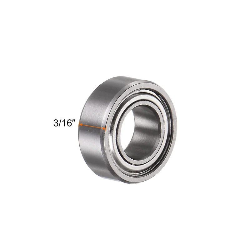 20pcs R188ZZ Deep Groove Ball Bearing 1/4"x1/2"x3/16" Z1 Double Steel Shielded