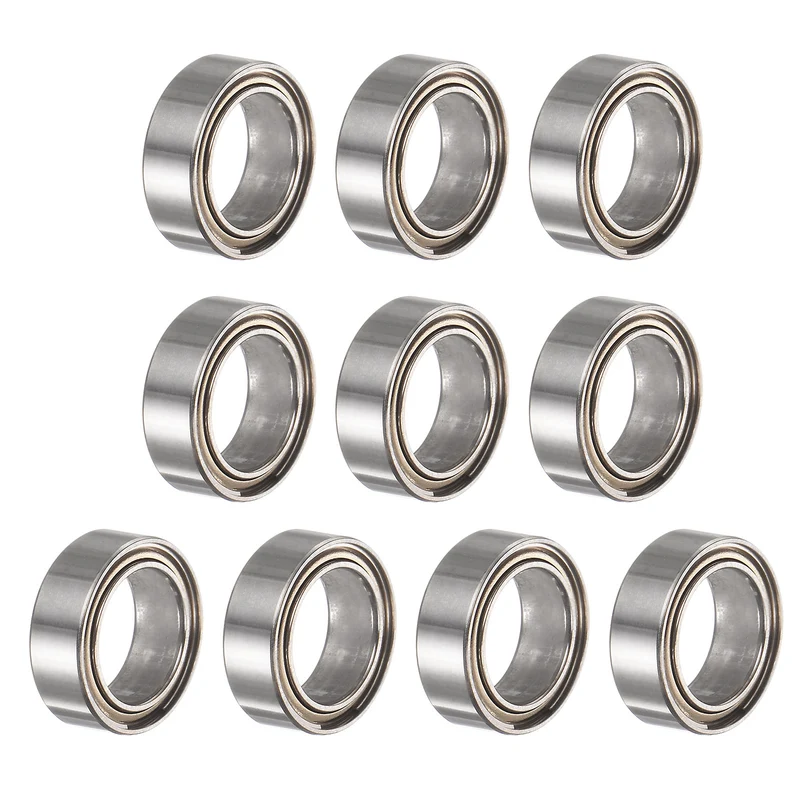 10pcs R168ZZ Deep Groove Ball Bearing Z2 Double Steel Shielded
