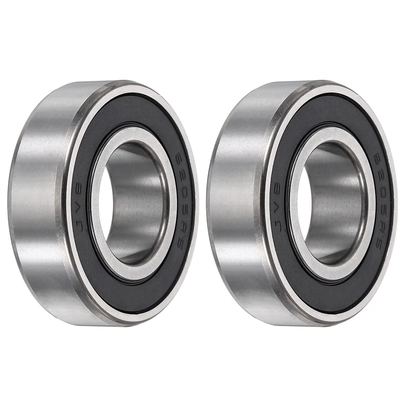 2Pcs 6205-2RS Deep Groove Ball Bearings 25x52x15mm ZV4 Level ABEC7 Precision