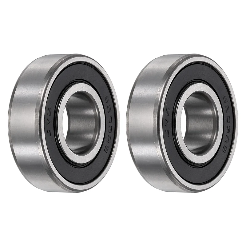 2Pcs 6203-2RS Deep Groove Ball Bearings 17x40x12mm ZV4 Level ABEC7 Precision