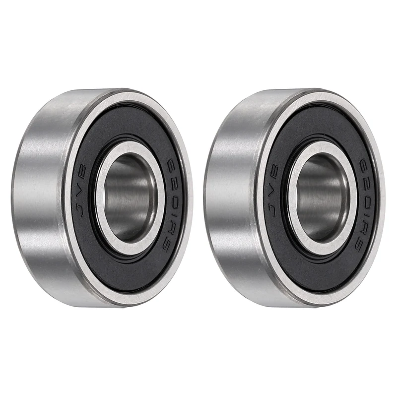 2Pcs 6201-2RS Deep Groove Ball Bearings 12x32x10mm ZV4 Level ABEC7 Precision