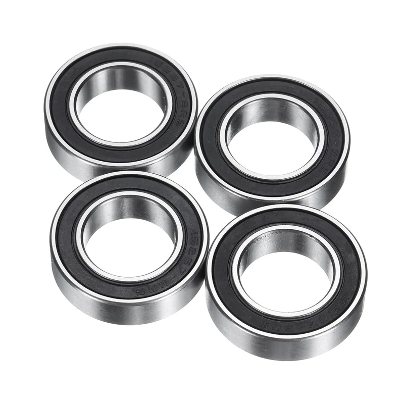 4pcs 15267-2RS Deep Groove Ball Bearings 15x26x7mm Chrome-Steel Bearing