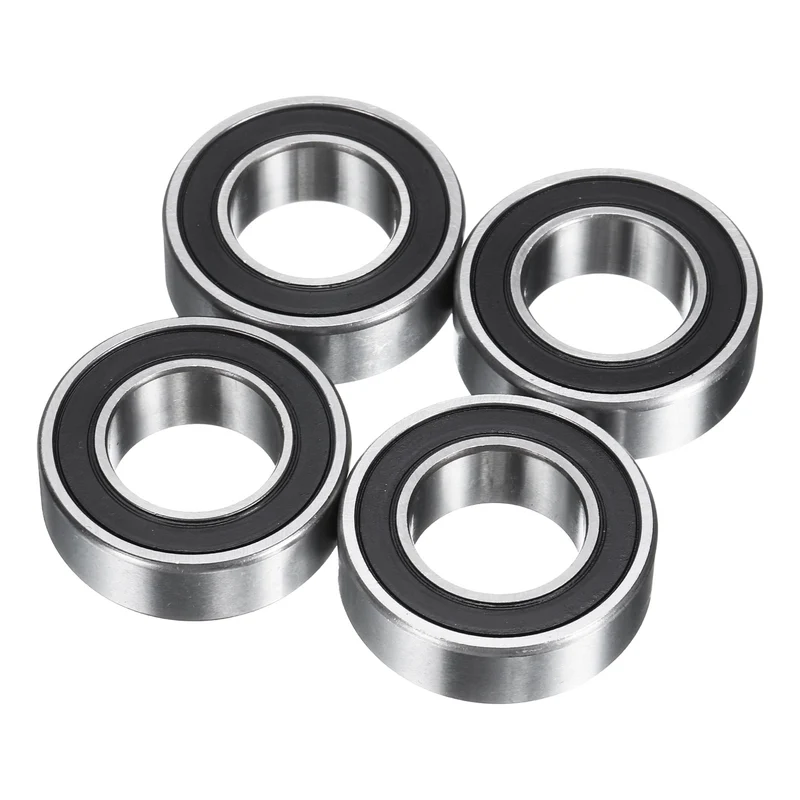 4pcs 173110-2RS Deep Groove Ball Bearings 17x31x10mm Chrome-Steel Bearing