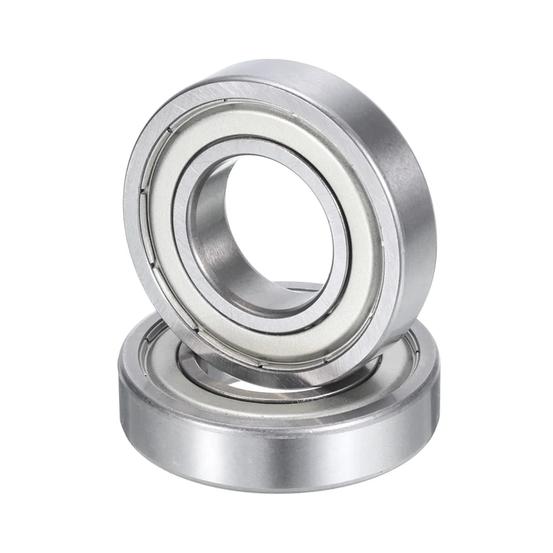 16003-2Z Deep Groove Ball Bearings,17x35x8mm Metal Cover 2 PCS