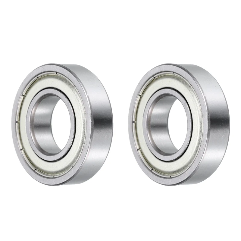 16002-2Z Deep Groove Ball Bearings15x32x8mm Metal Cover 2PCS