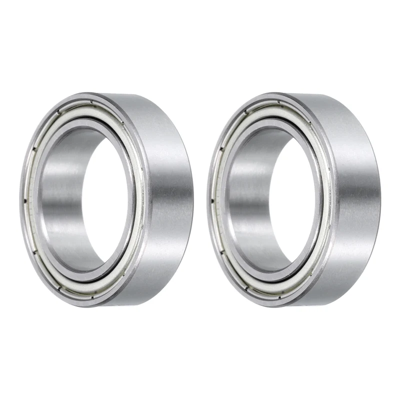 Deep Groove Ball Bearings 63803ZZ, ID 17mm x OD 26mm x Width 7mm Double Metal Seal Bearings, High Speed Sealed Bearing Chrome Steel (2 PCS)