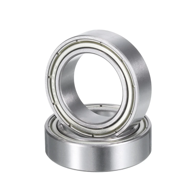 Deep Groove Ball Bearings 63803ZZ, ID 17mm x OD 26mm x Width 7mm Double Metal Seal Bearings, High Speed Sealed Bearing Chrome Steel (2 PCS)