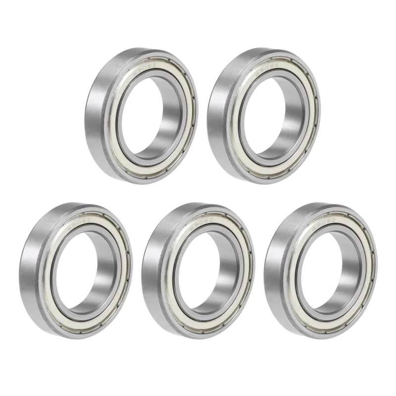 6905Z Deep Groove Ball Bearing 25x42x9mm Single Shielded Chrome Bearings 5pcs