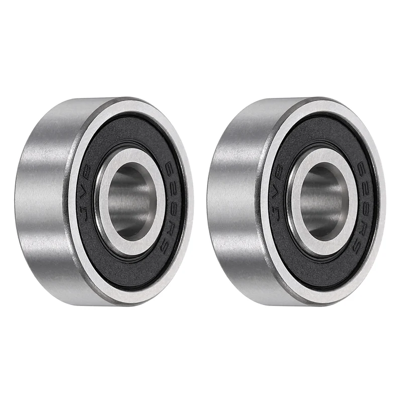 2Pcs 628-2RS Deep Groove Ball Bearings 8x24x8mm ZV4 Level ABEC7 Precision