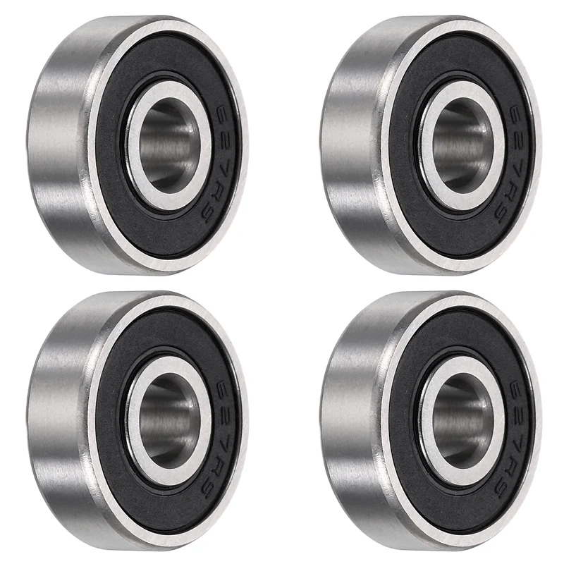4Pcs 627-2RS Deep Groove Ball Bearings 7x22x7mm ZV4 Level ABEC7 Precision
